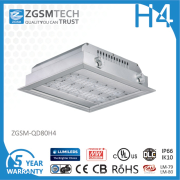 La gasolinera de Zgsm 80W LED enciende las luces de techo de 40W-200W LED